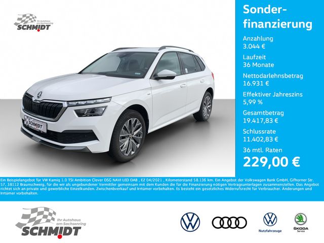 Skoda Kamiq 1.0 TSI Ambition Clever DSG NAVI LED DAB