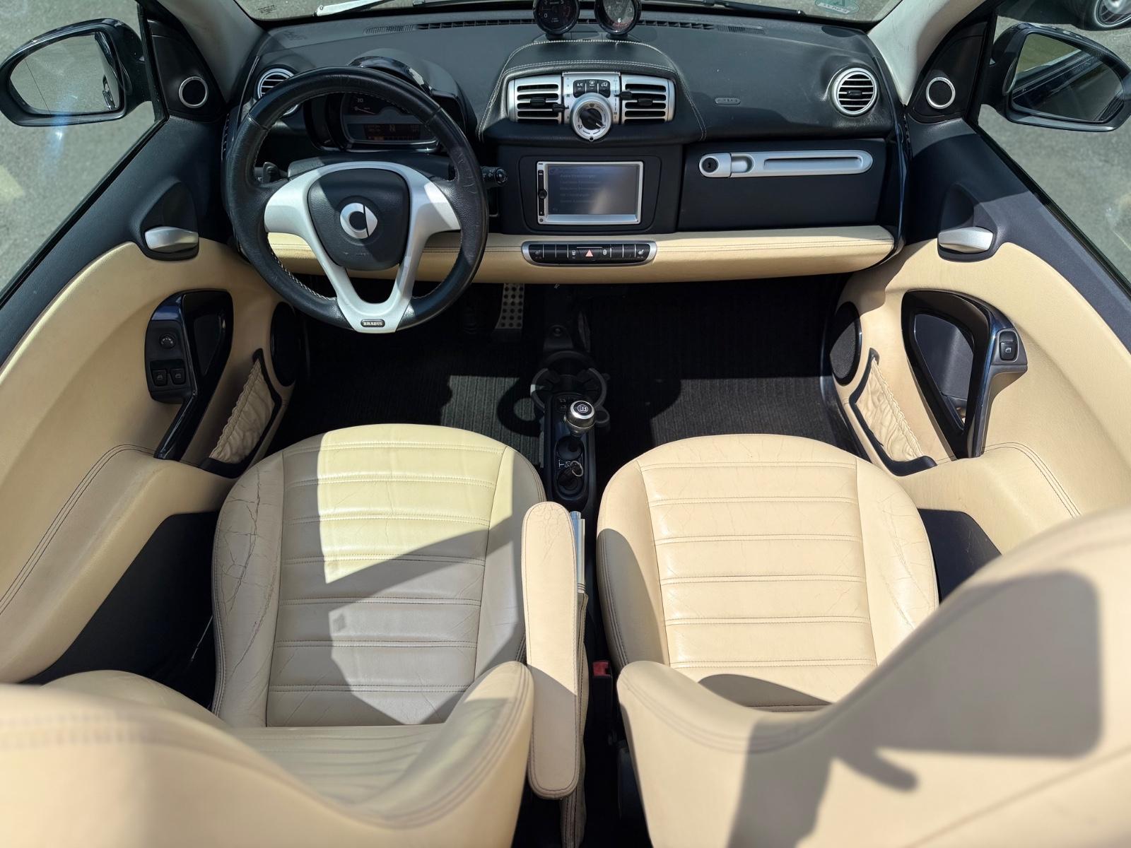 Smart ForTwo fortwo cabrio Brabus Leder SHZ NAVI USB