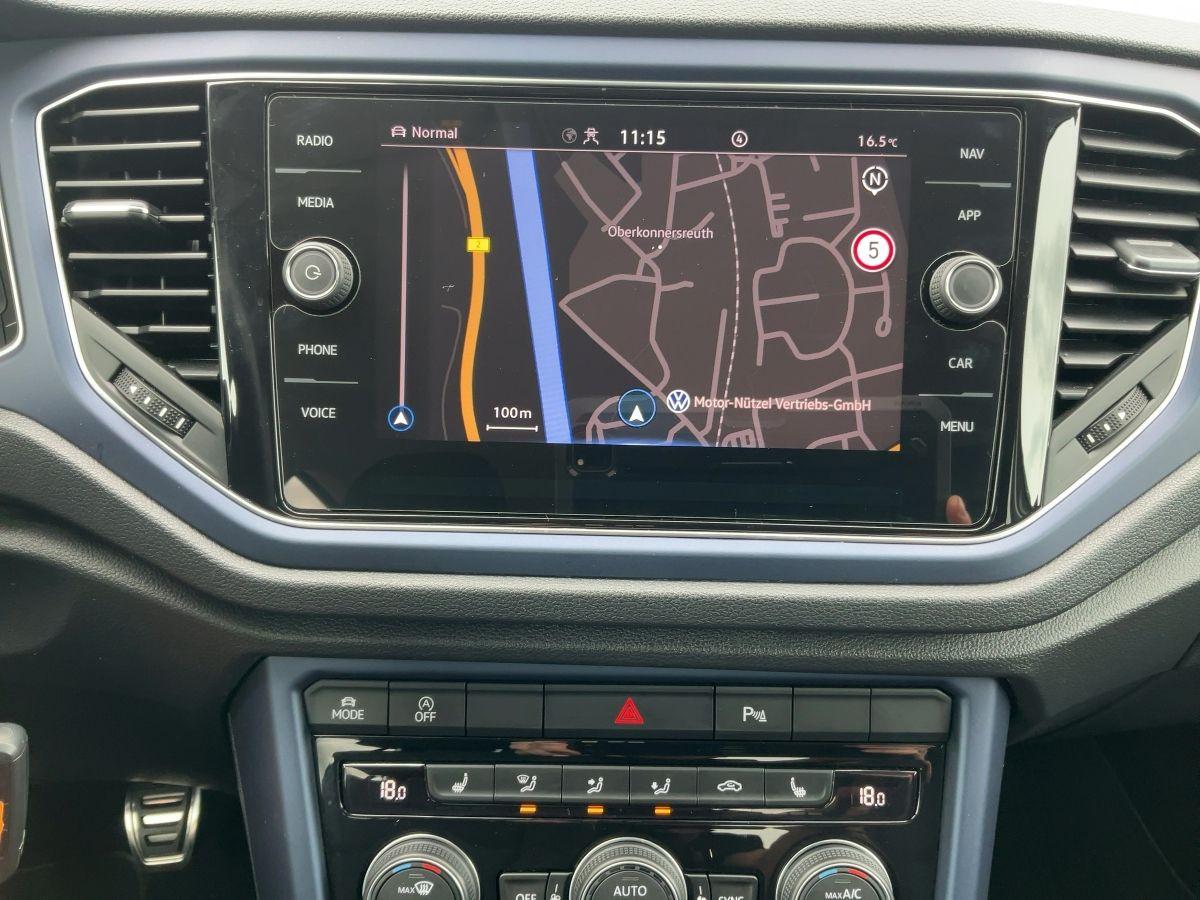 Volkswagen T-Roc 2.0 TDI UNITED LED+NAV+ACC+RFK+SHZ+APP, миниатюра 11