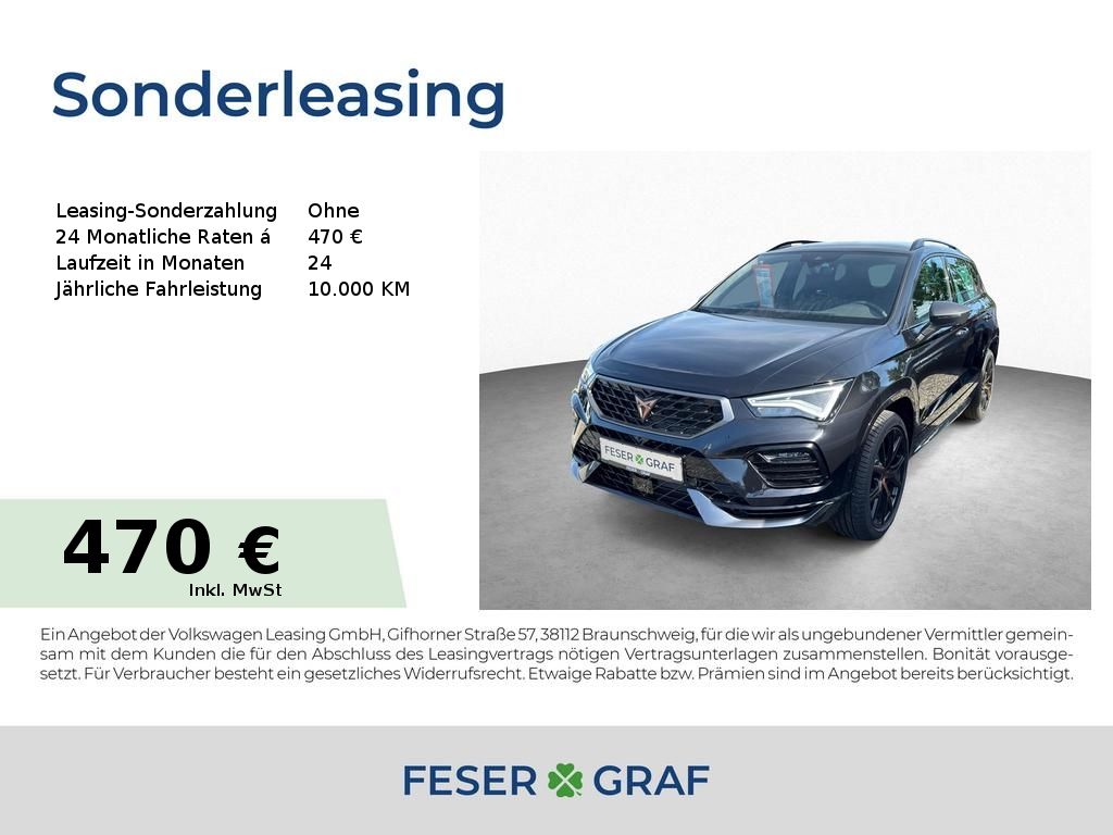 Cupra Ateca VZ300 DSG 4Drive AHK|SHZ|CUPRA-Plus