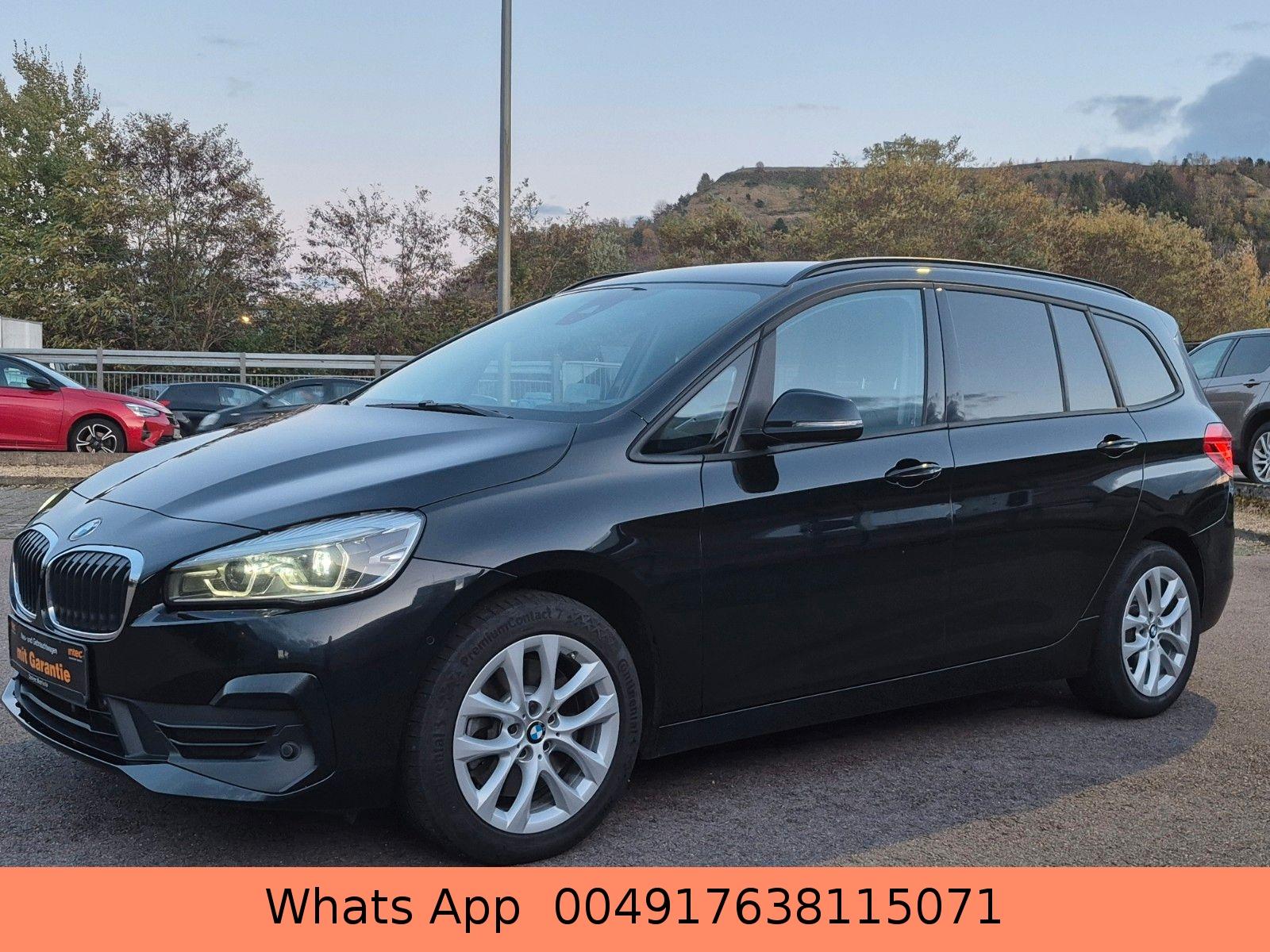 BMW 218 Gran Tourer*150PS*AUTOM*LED*KAM*NAVI*AHK*1H