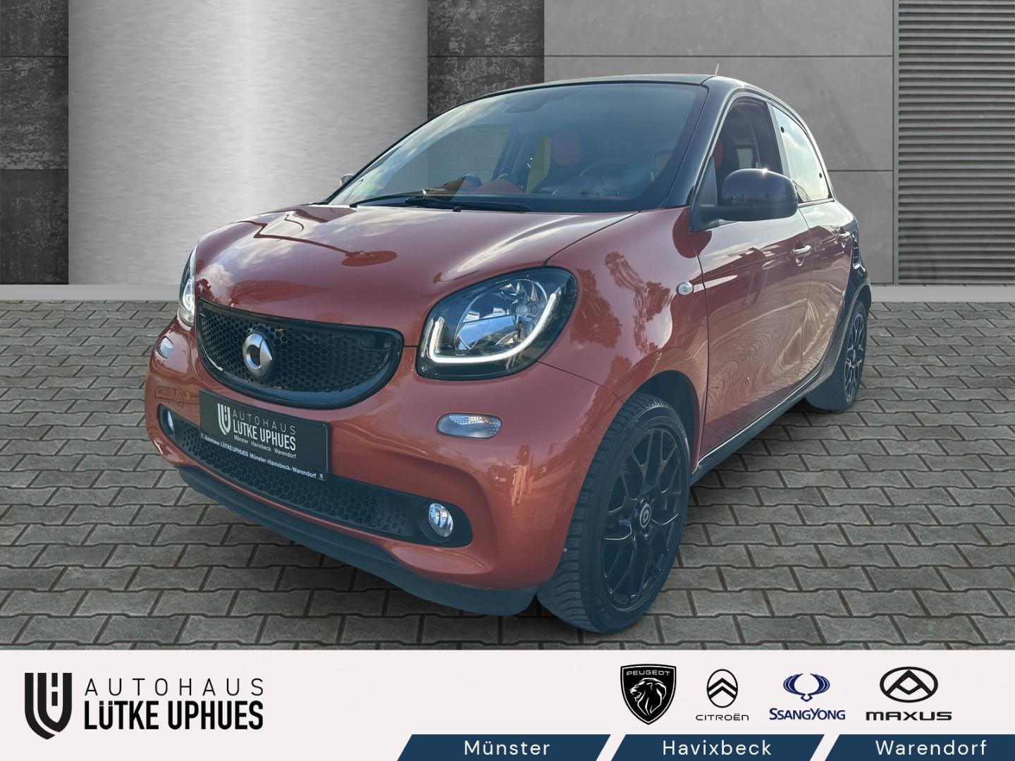 Smart forfour Basis 52 Sport Faltdach Navi SHZ Temp