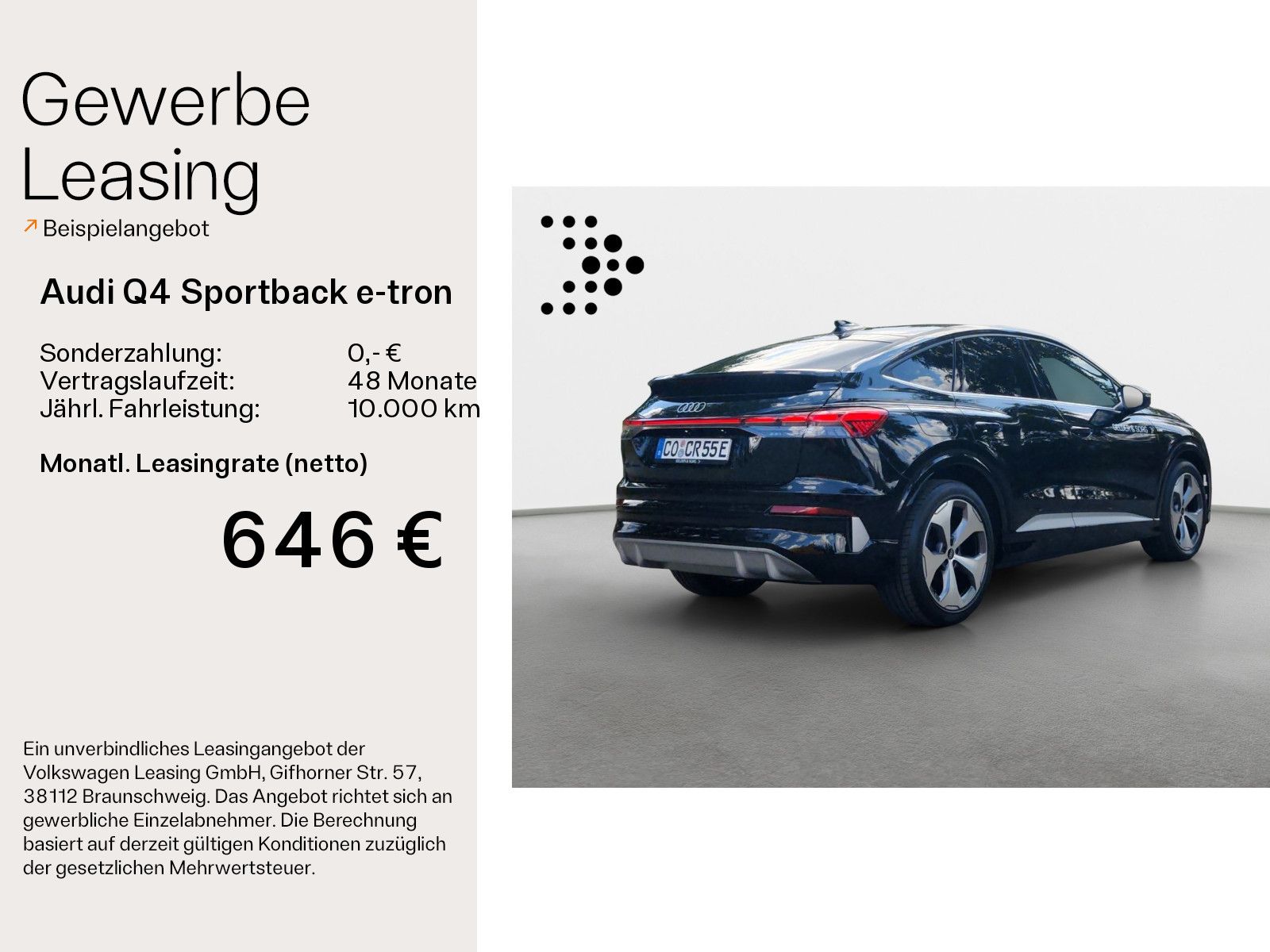 Audi Q4 Sportback e-tron performance AHK*564kmWLTP imagem 2