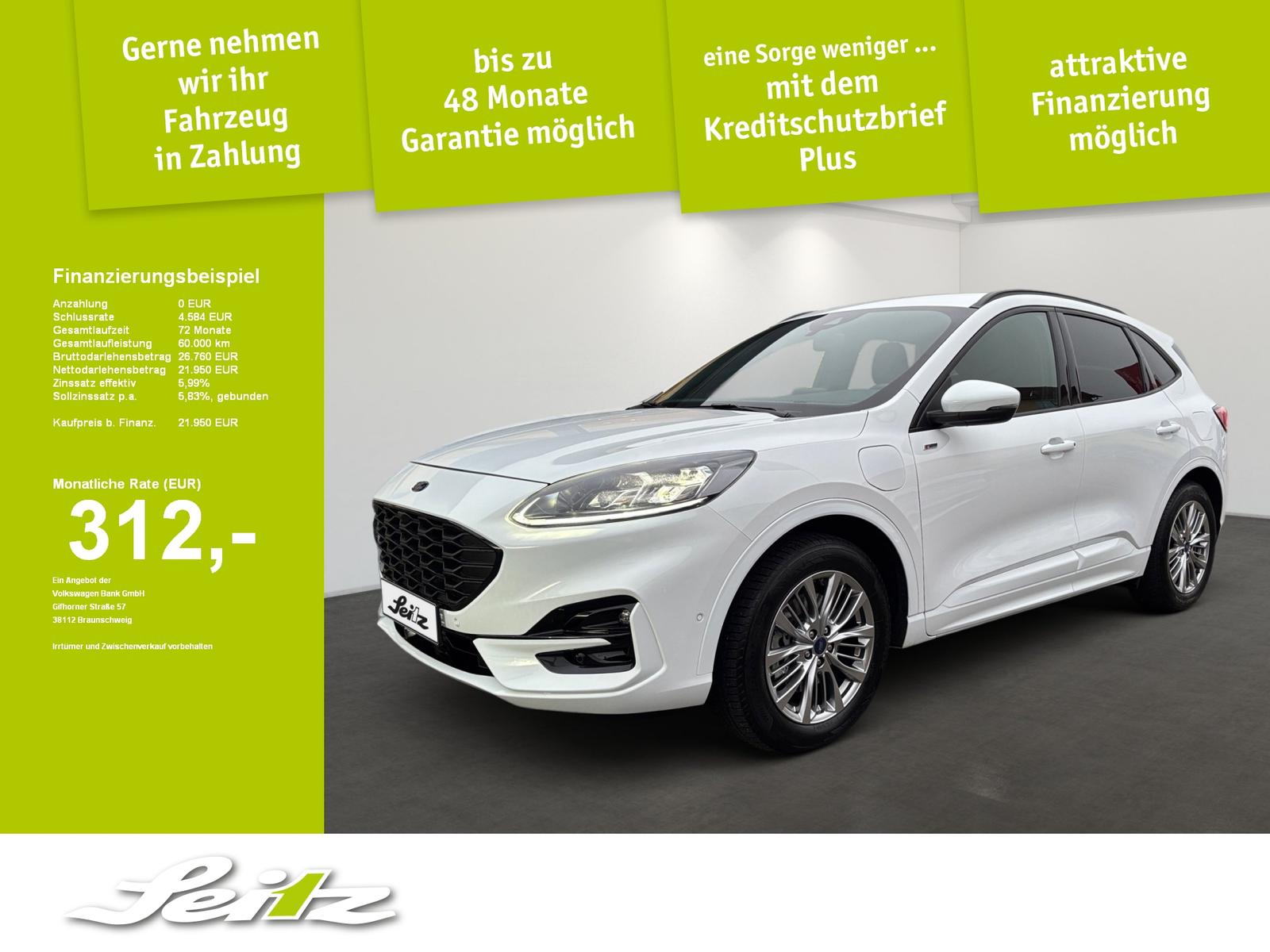 Ford Kuga 2.5 Plug-In Hybrid ST-Line X *AHK*B&O*LED*P