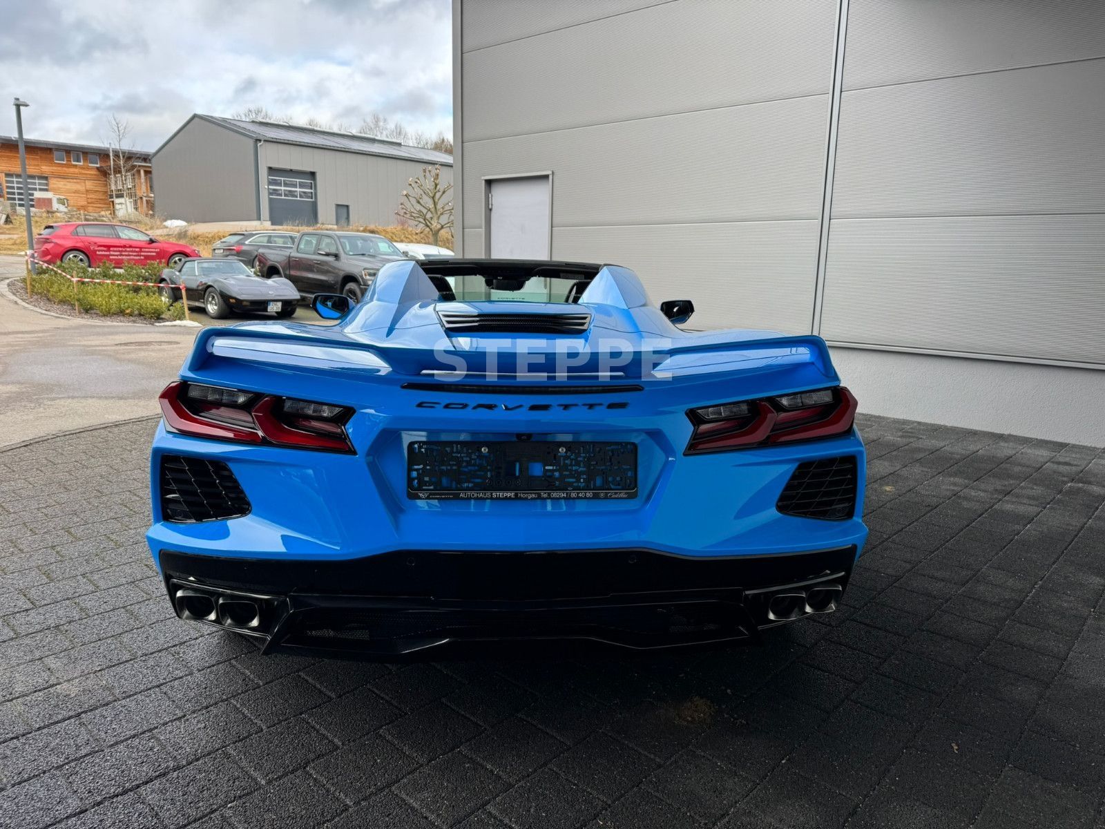 Corvette C8 Stingray Convertible 3LT Europamodell STEPPE