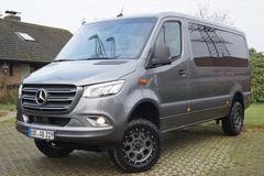 MERCEDES-BENZ Sprinter319CDI 4x4AUT-5SITZER-LEDER-NAVI-LED-AHK