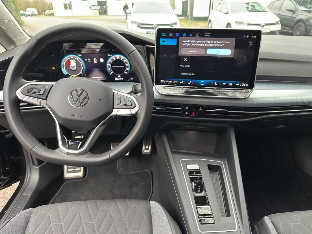 Fahrzeugabbildung Volkswagen Golf Goal VIII Goal,GJR,RFK,Climatronic,App Conn