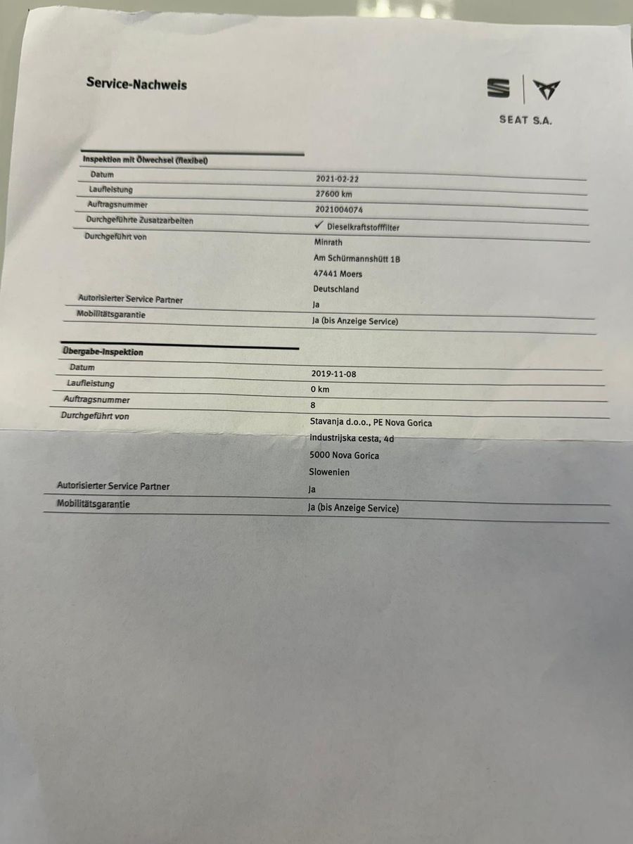 Fahrzeugabbildung SEAT Alhambra Style / NAVI / KLIMA / KAMERA