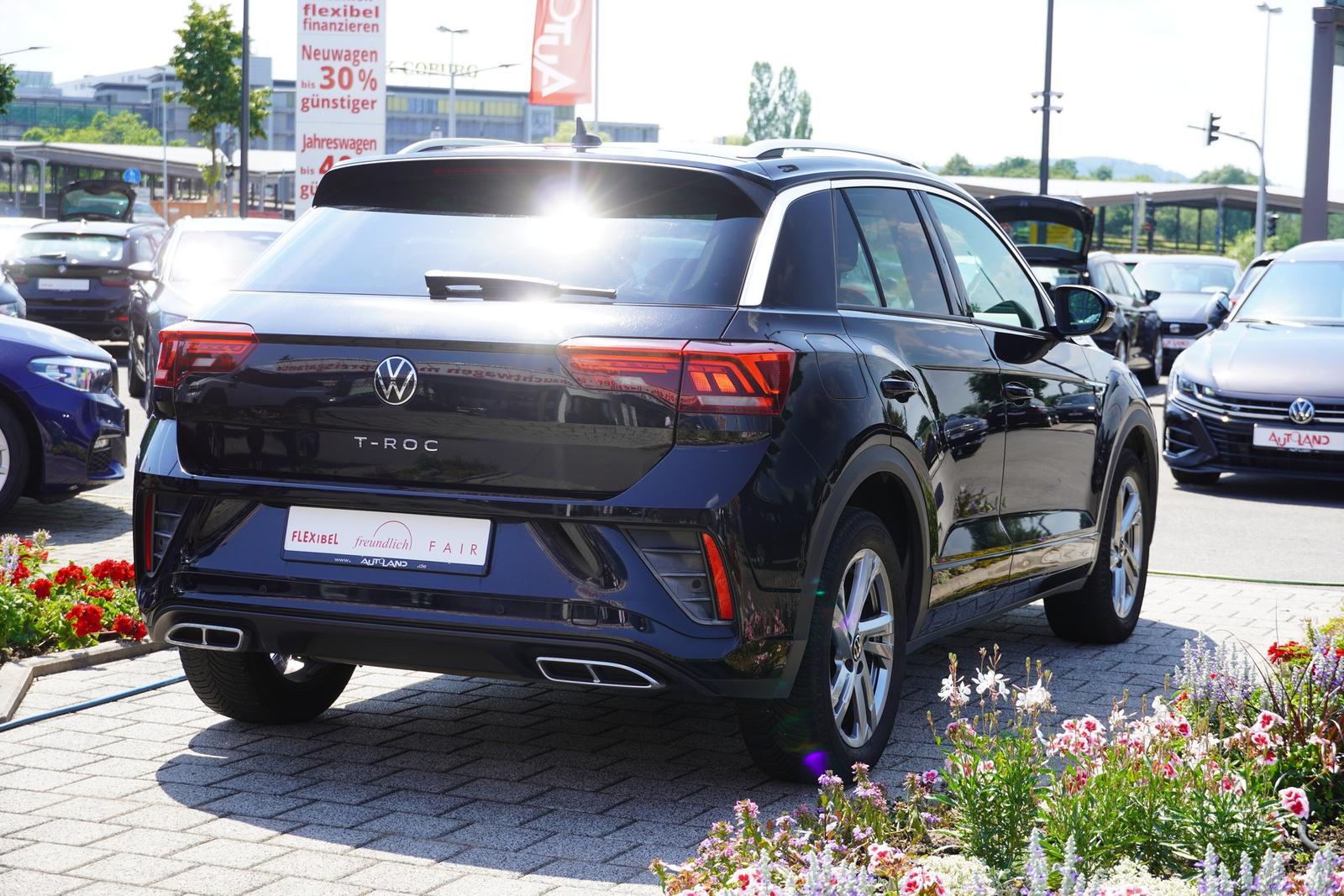 Volkswagen T-Roc 1.0 R-Line LED Navi ACC Sitzheizung Kamera, миниатюра 8