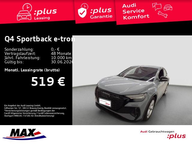 Q4 Sportback e-tron 45 S LINE MATRIX+PANO+360°+A