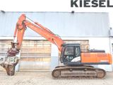Hitachi ZX350 LCN-6 +Demarec MQP-45 - Hitachi Kettenbagger 350