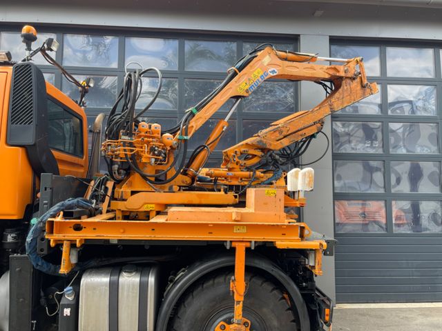 Unimog Mulag MHU 800 Teleskopausschub 765 Std. !