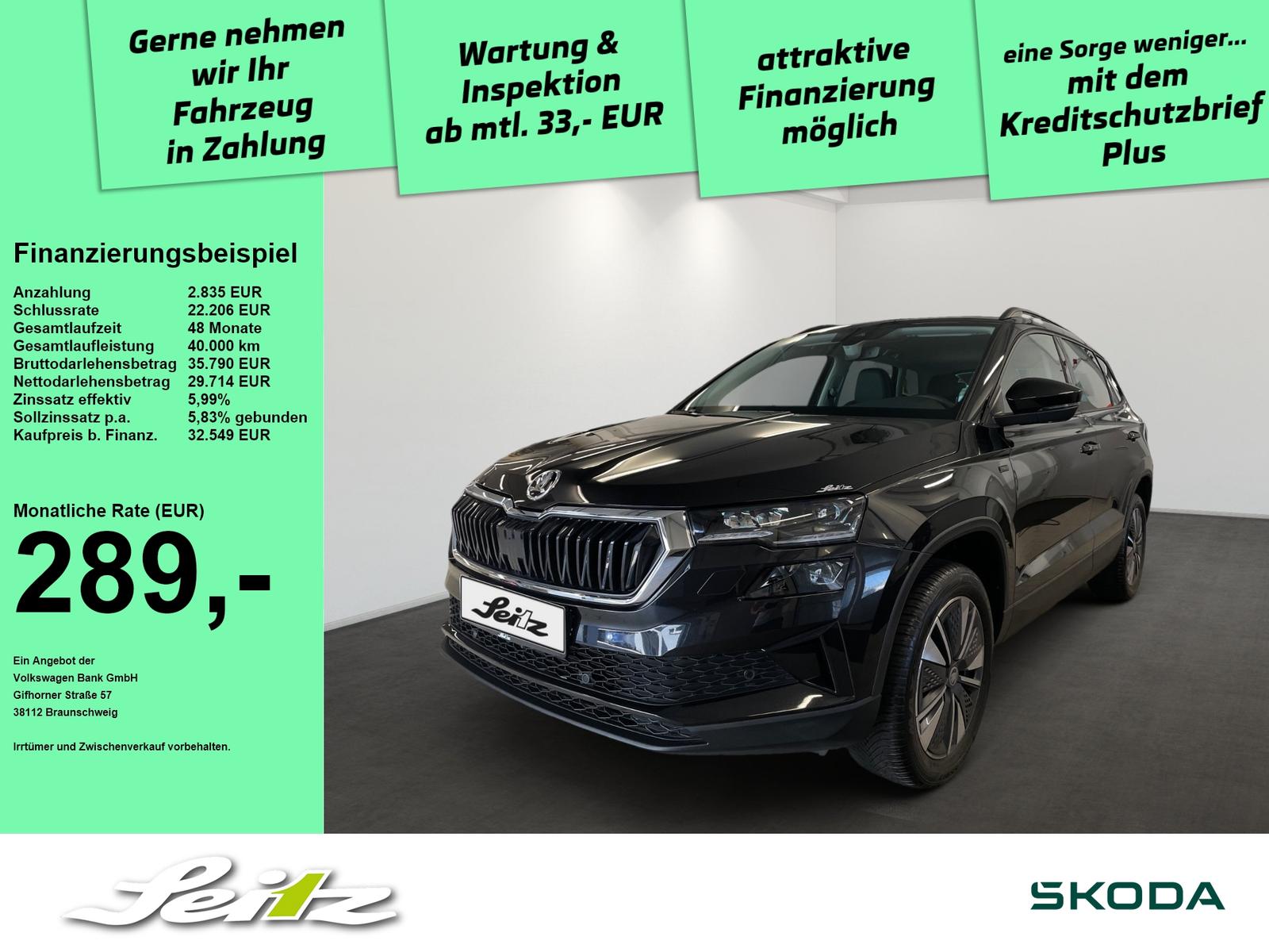 Skoda Karoq 2.0 TDI Tour *AHK*MATRIX*STANHZG*