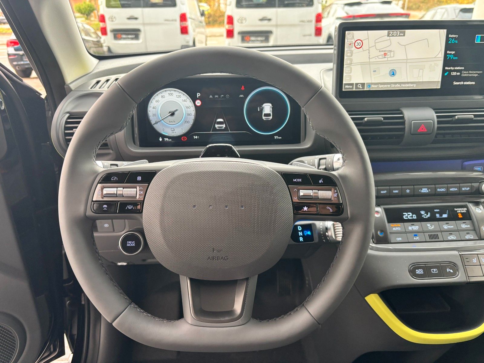 Fahrzeugabbildung Hyundai INSTER Cross 49kWh Effizienz-Paket/NAVI/SHZ!