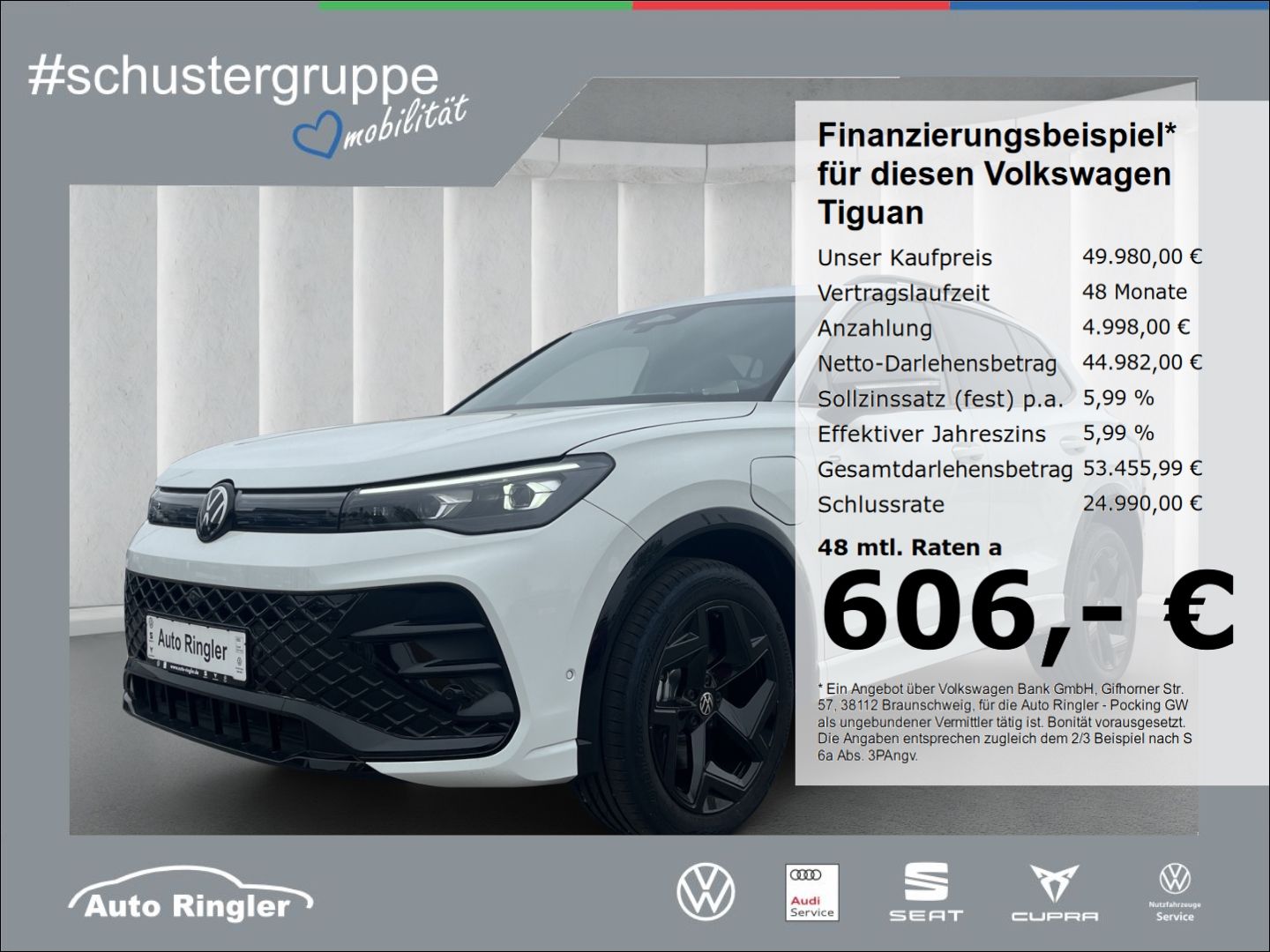 Volkswagen Tiguan R-LINE eHyb 272PS AHK 360°Kam HD-Matrix foto 1