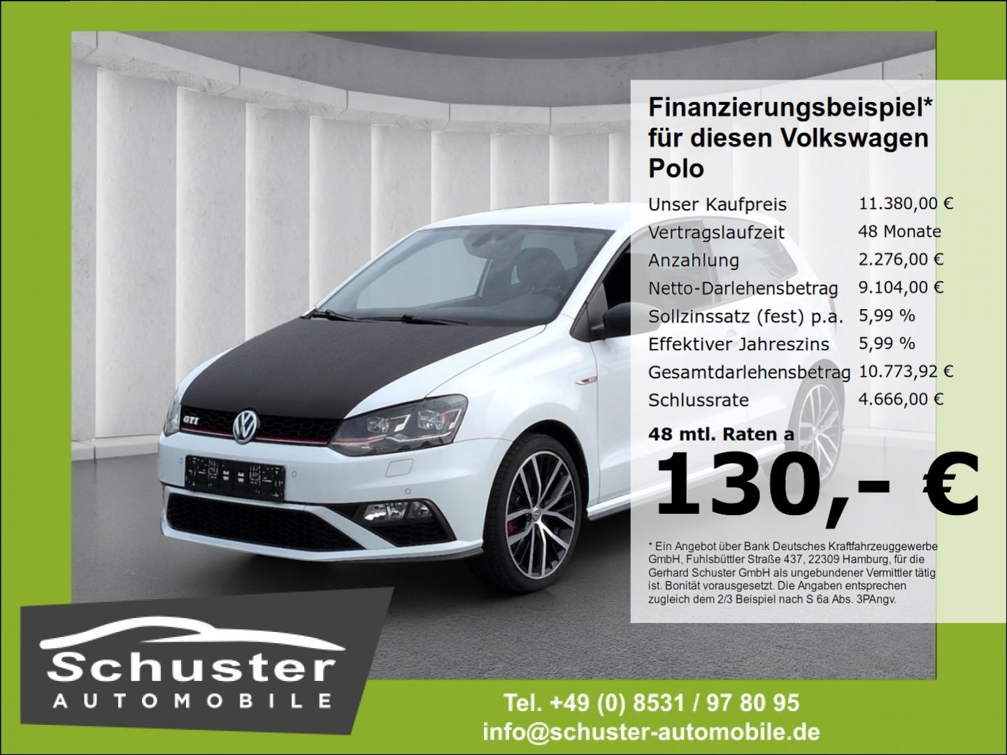 Volkswagen Polo V GTI 1.8TSI*LED Tempo R-Kam SHZ Blueto 17*
