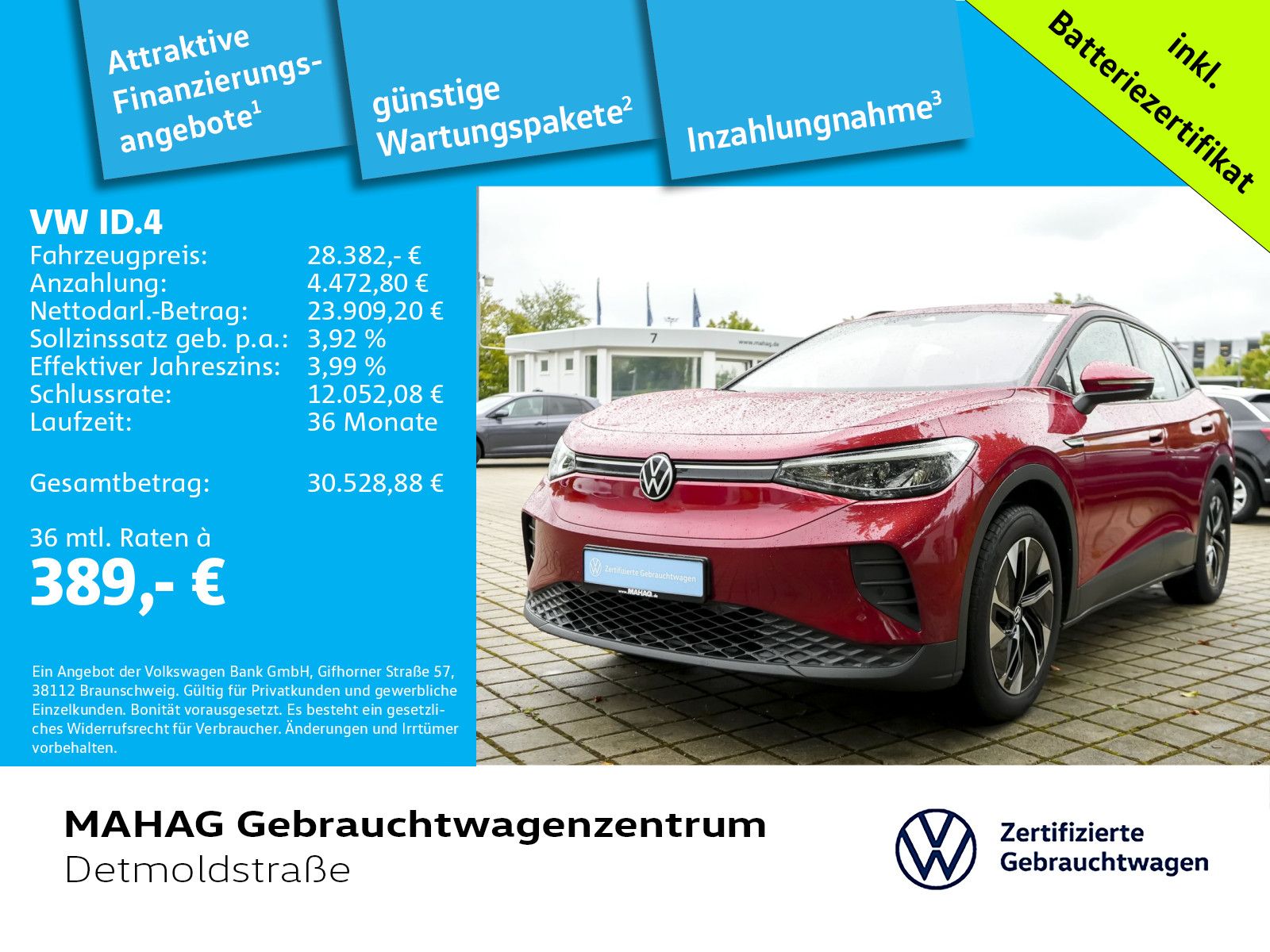 Volkswagen ID.4 Pro Performance 150kW LED Navi CCS ParkAssi foto 2