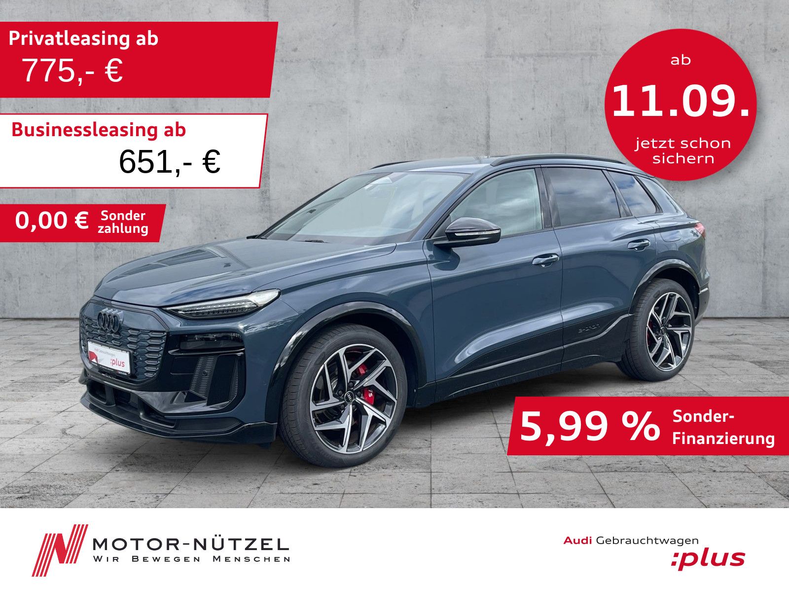 Audi SQ6 e-tron QU MATRIX+NAV+HuD+B&O+ACC+AIR+PANO+21