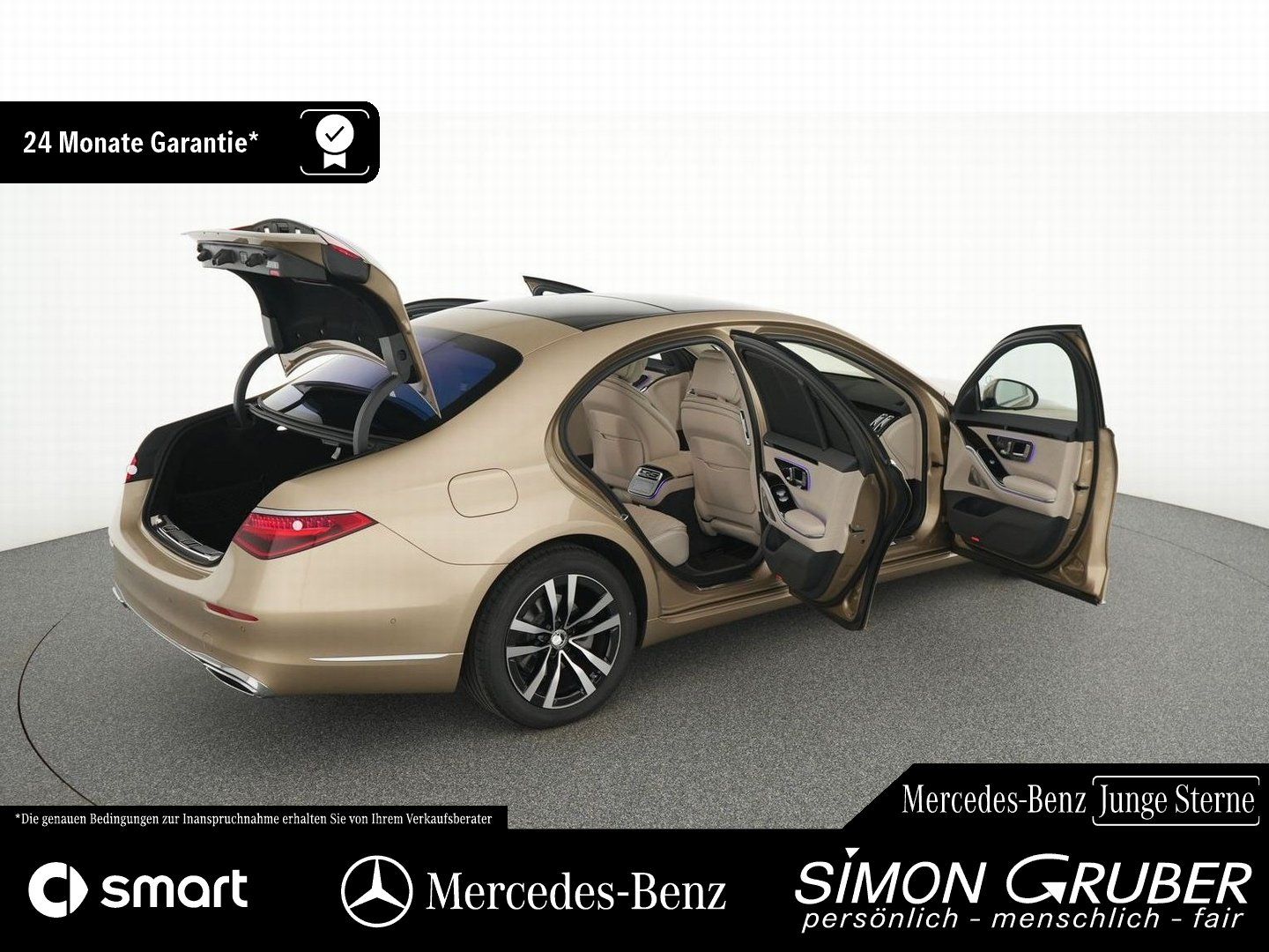 Fahrzeugabbildung Mercedes-Benz S 350 d Manufaktur Nappa Chauffeur Pano HAL