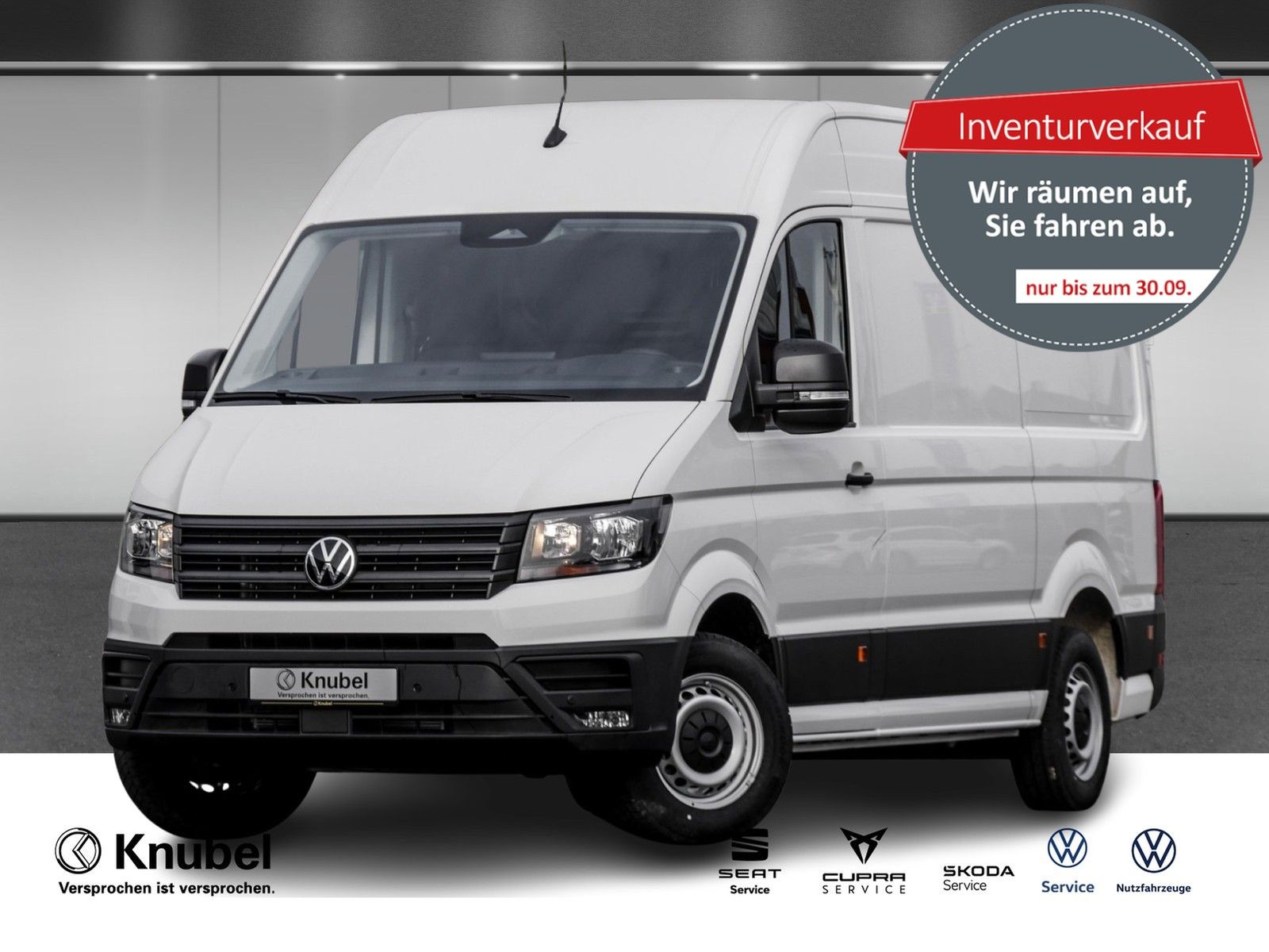 Volkswagen Crafter 35 Kasten MR HD Autom. AHK Navi RKamera