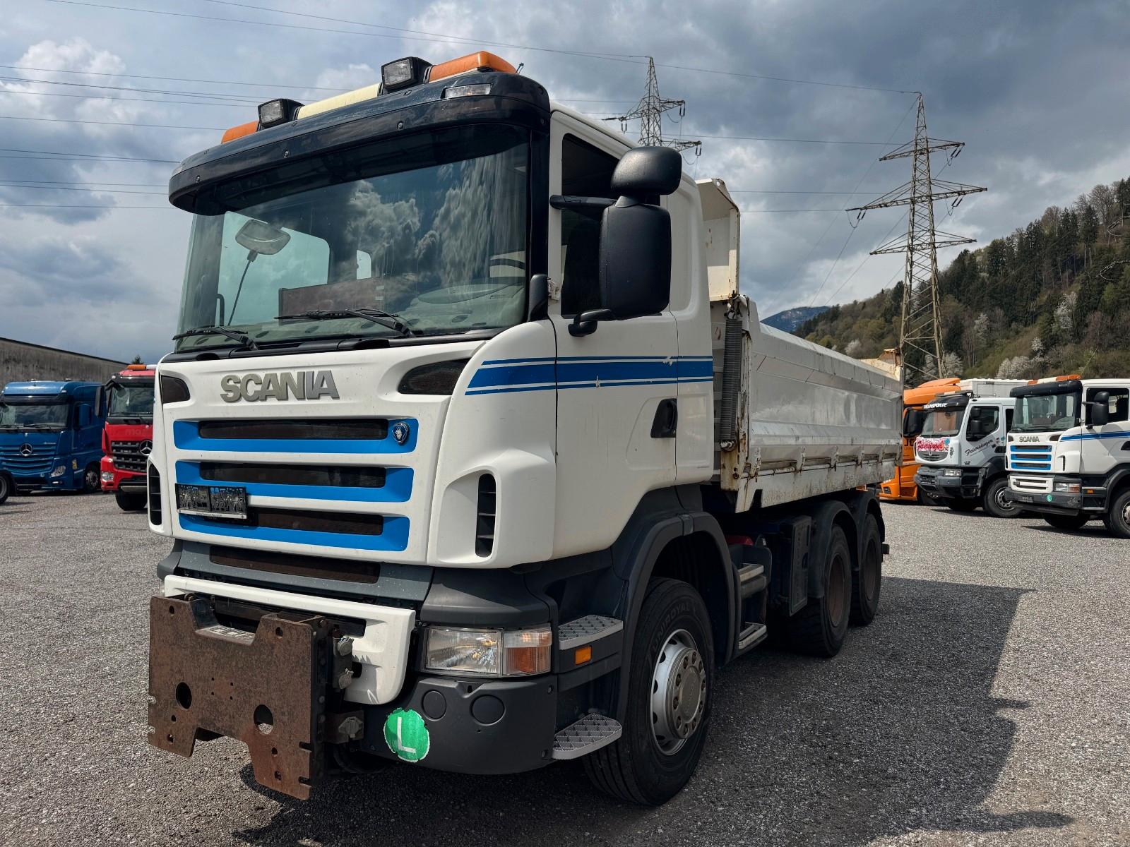 Scania R420 6x4 BB Dreiseitenkipper