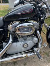 Harley-Davidson XL 883Sportster  Custom m.Miller-Auspuffanlage - HARLEY-DAVIDSON SPORTSTER 883 CUSTOM