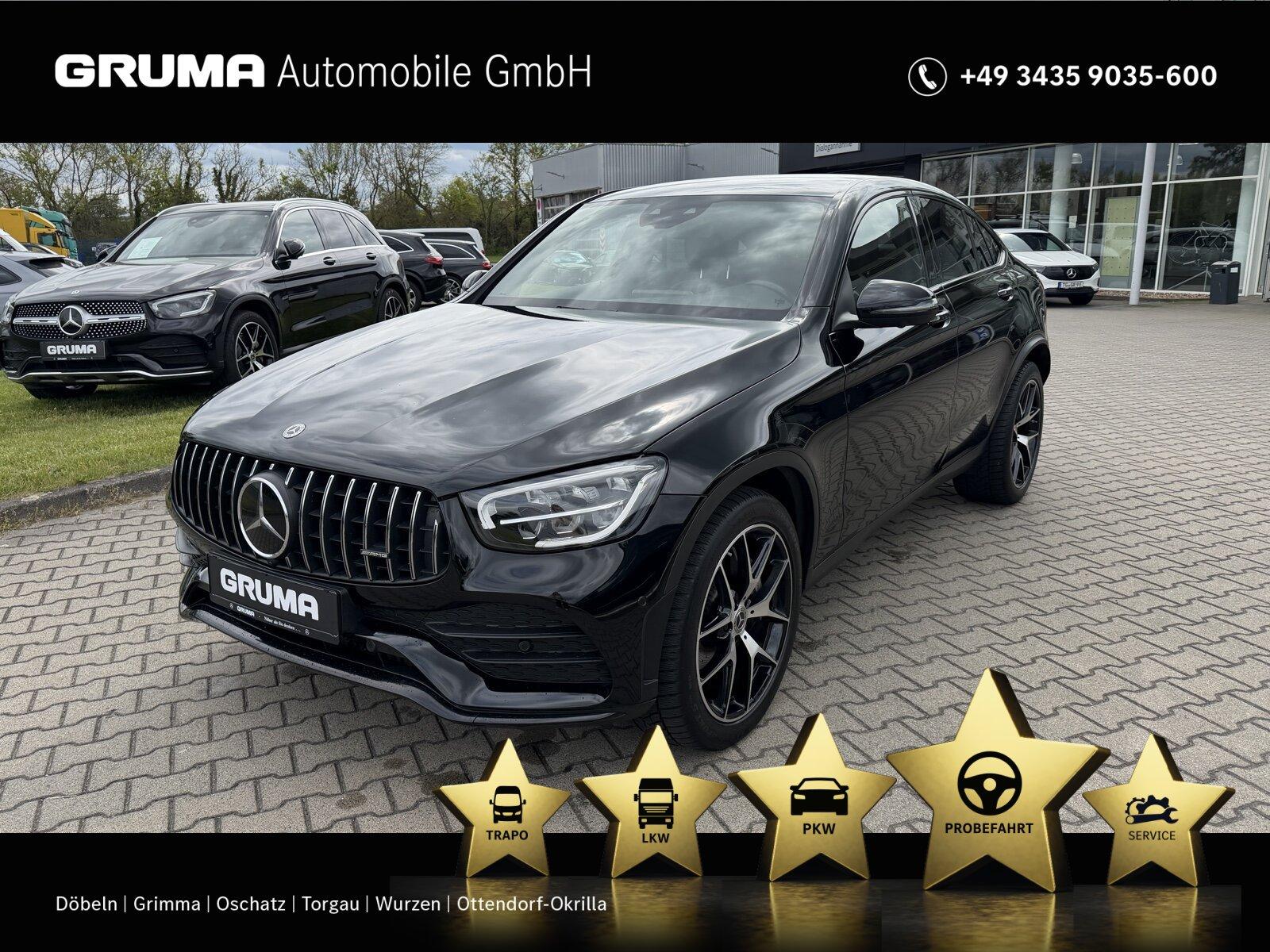 Mercedes-Benz GLC 400 d 4M Coupé AMG+Night+AHK+Distronic+360°+