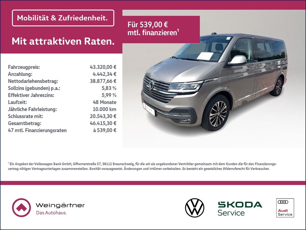 Image of Volkswagen T6 Multivan