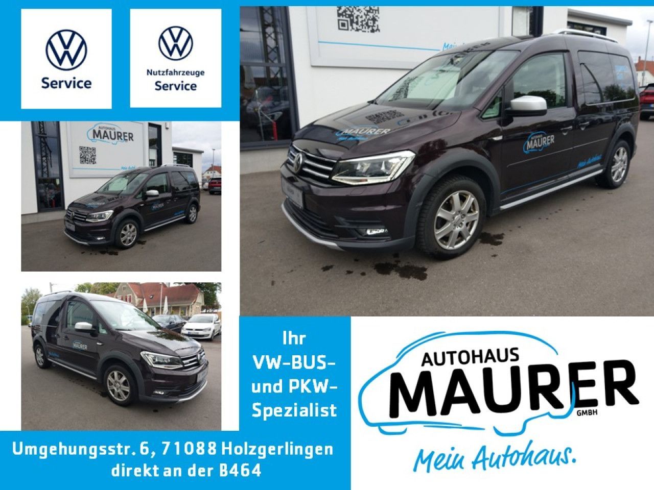 VW Caddy Alltrack 2,0 TDI DSG Xenon Navi PDC