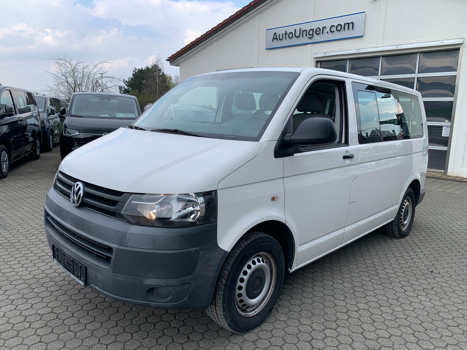 Volkswagen Transporter Kombi kurz 8/9Sitzer Klima Navi AHK