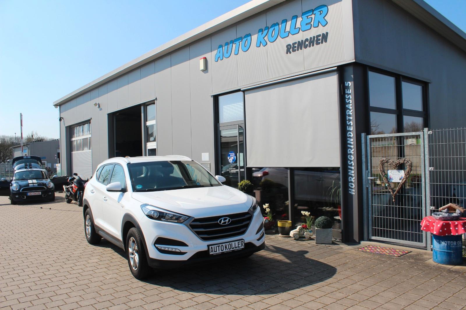 Hyundai Tucson blue  2WD
