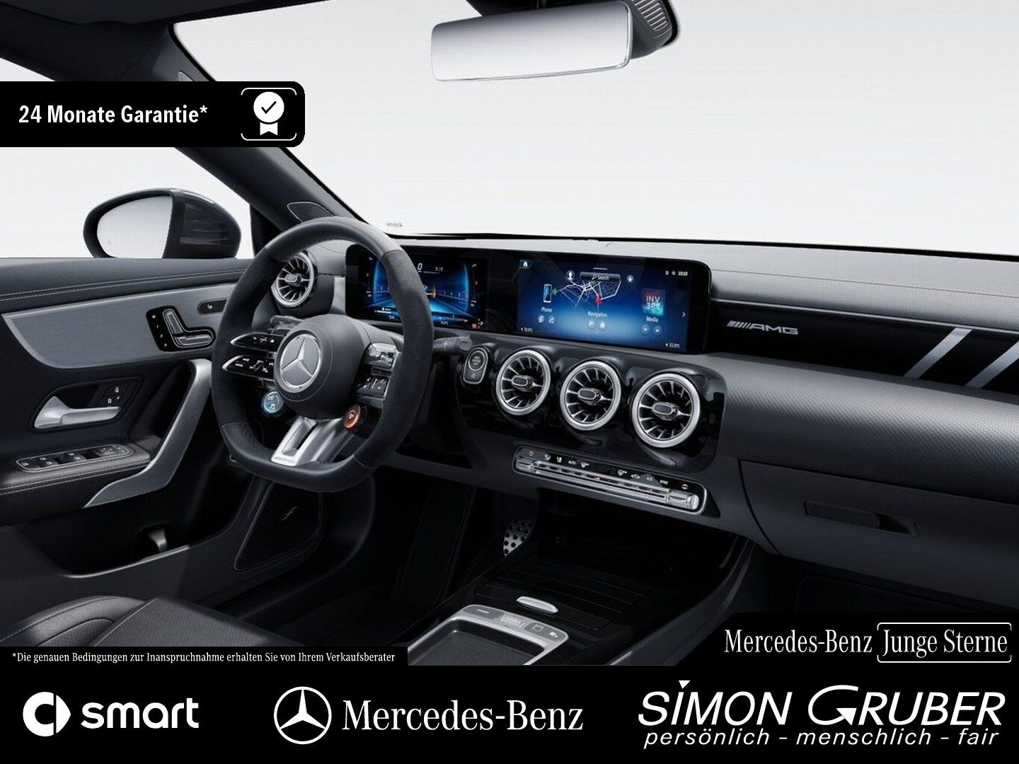 Fahrzeugabbildung Mercedes-Benz CLA 45 S 4M+ SB AMG Perfo Leder Aero Driver HUD