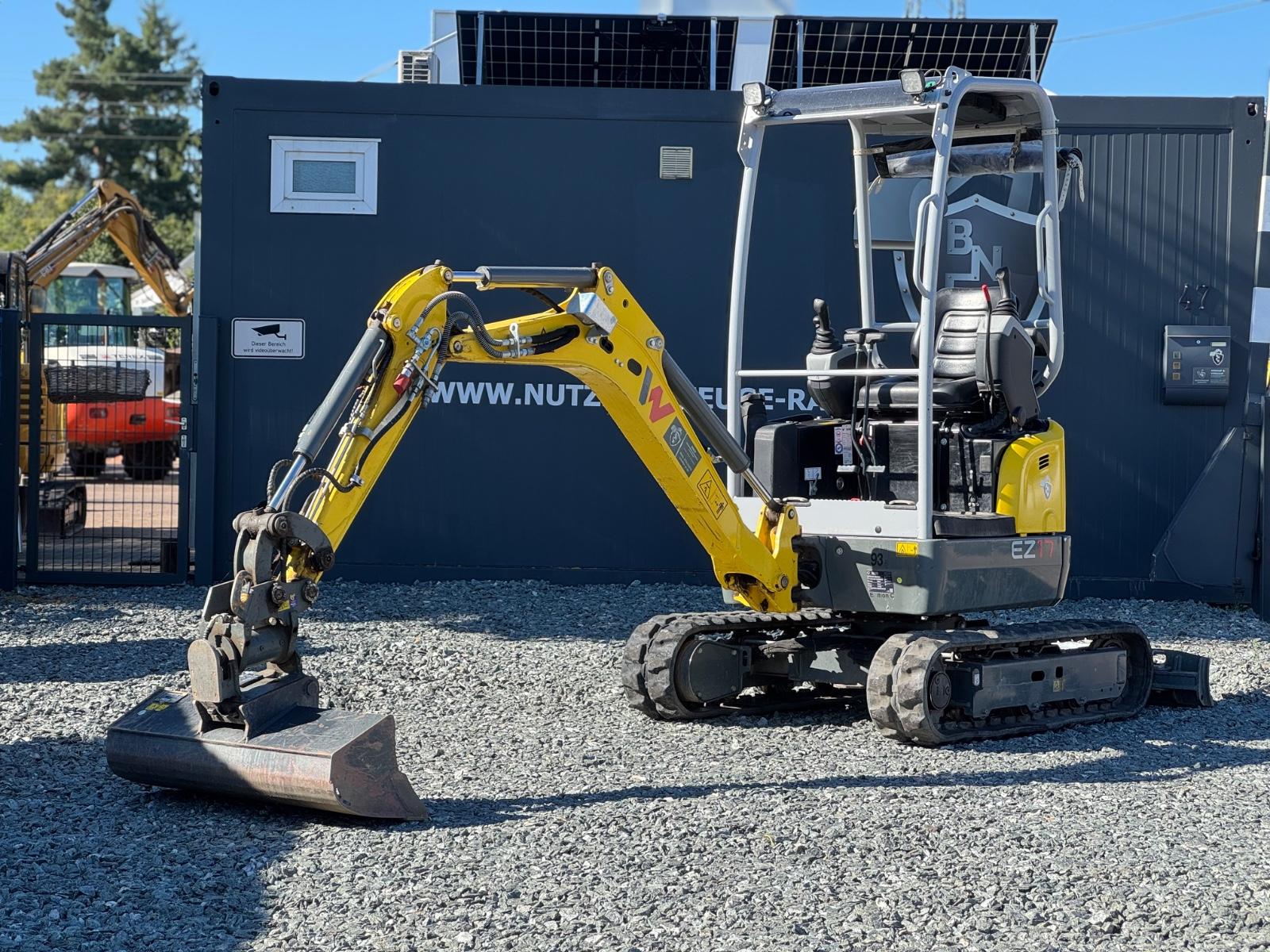 Wacker Neuson EZ 17 , Powertilt, 2 Löffel