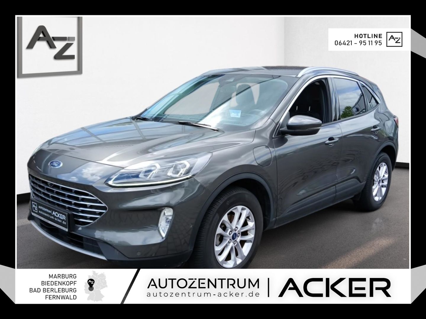 Ford Kuga 2.5 Duratec PHEV Titanium X AT. ACC/LED