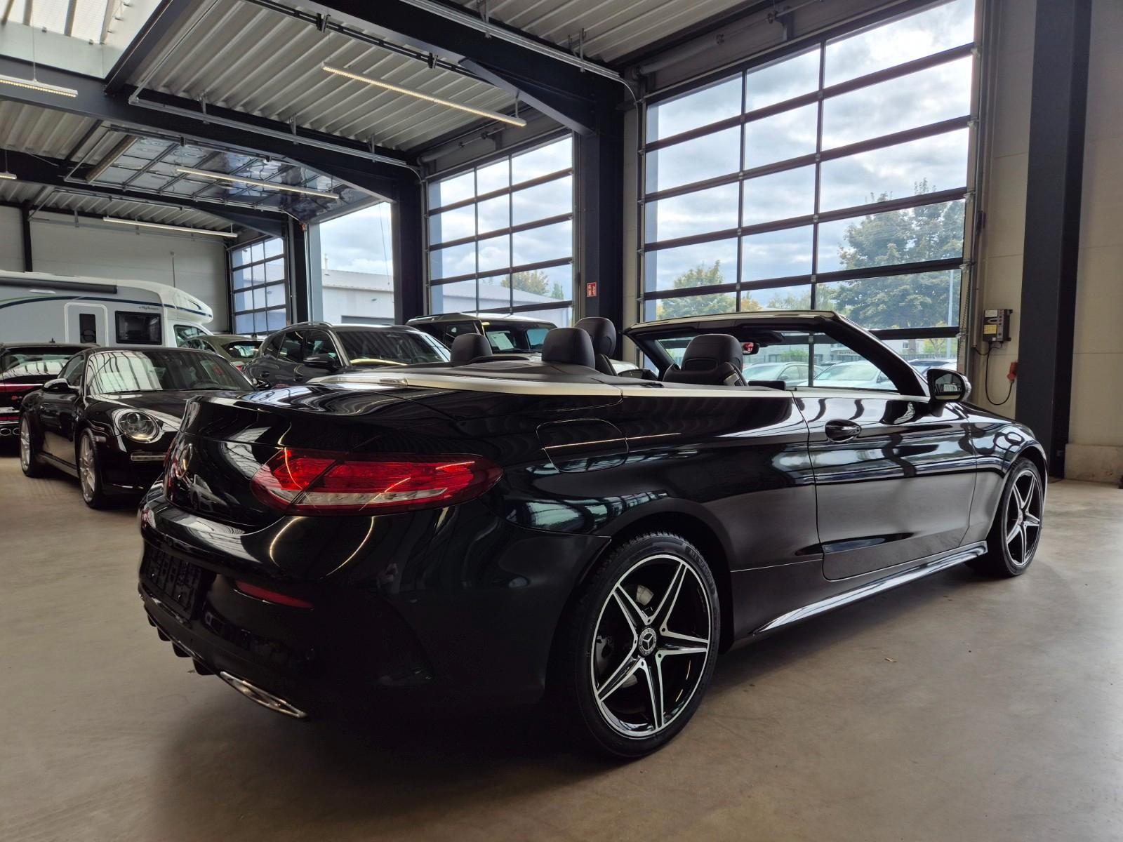Mercedes-Benz C 180 CABRIO AMG LINE NAVI LED SHZ 360CAM DISTRO