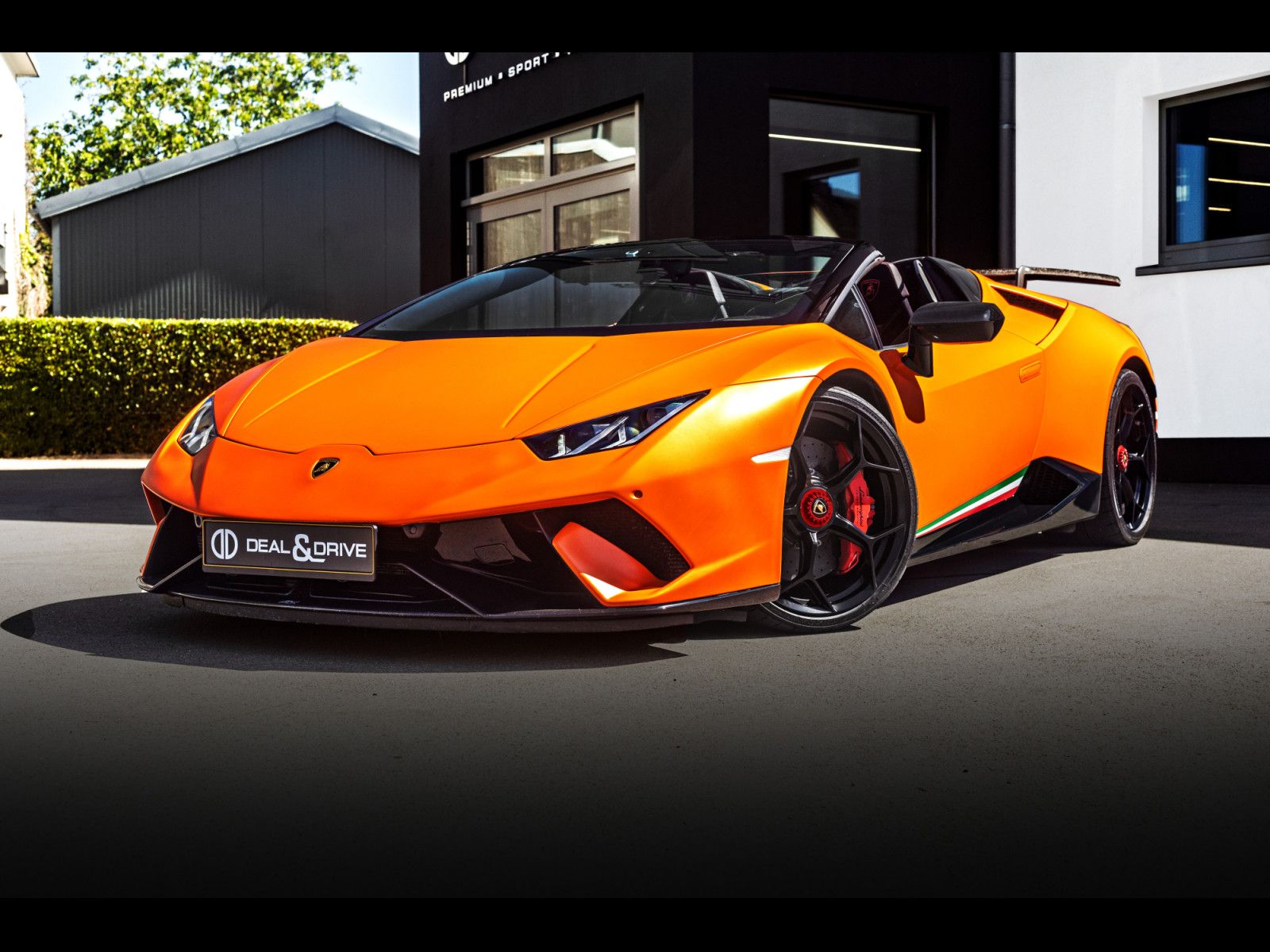 Lamborghini Huracán PERFORMANTE SPYDER°ARANCIO ANTHAEUS°LIFT