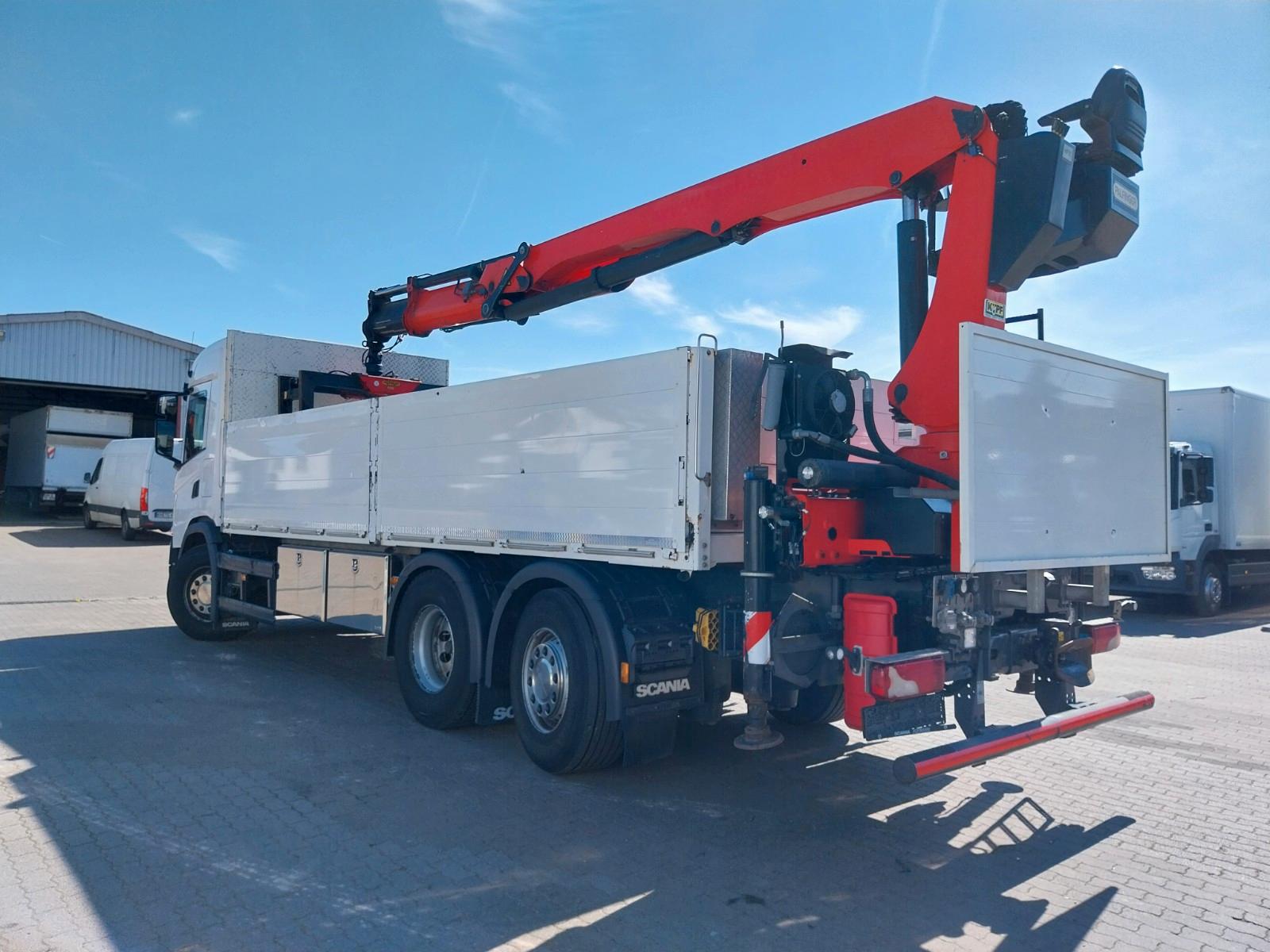 Scania G 410, 6x2, Pritsche, PK 20.501 L, Lenkachse