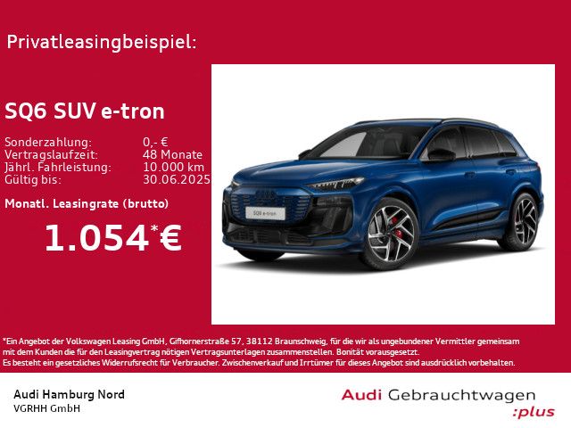 Audi SQ6 e-tron quattro B&O 360° ACC HUD Pano Memory