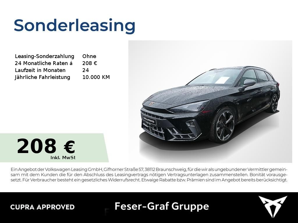 Cupra Leon Sportstourer 2.0 TDI DSG NAVI,RFK,ACC,AHK