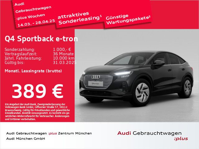 Audi Q4 Sportback e-tron 40 Navi+/PDC+