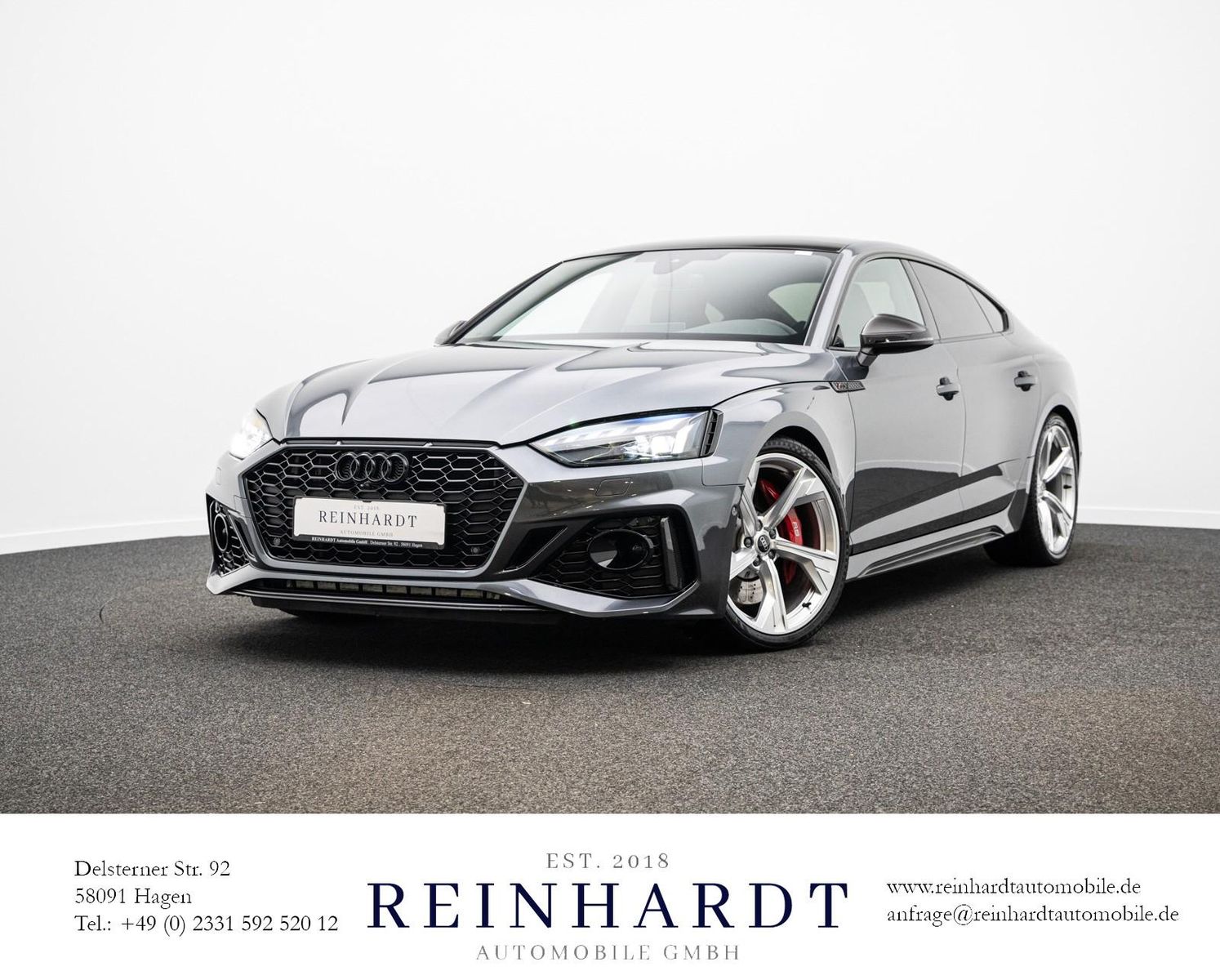 AUDI RS5 SPORTBACK BLACK 20Z/PANO/360/CARBON/RS-SITZE