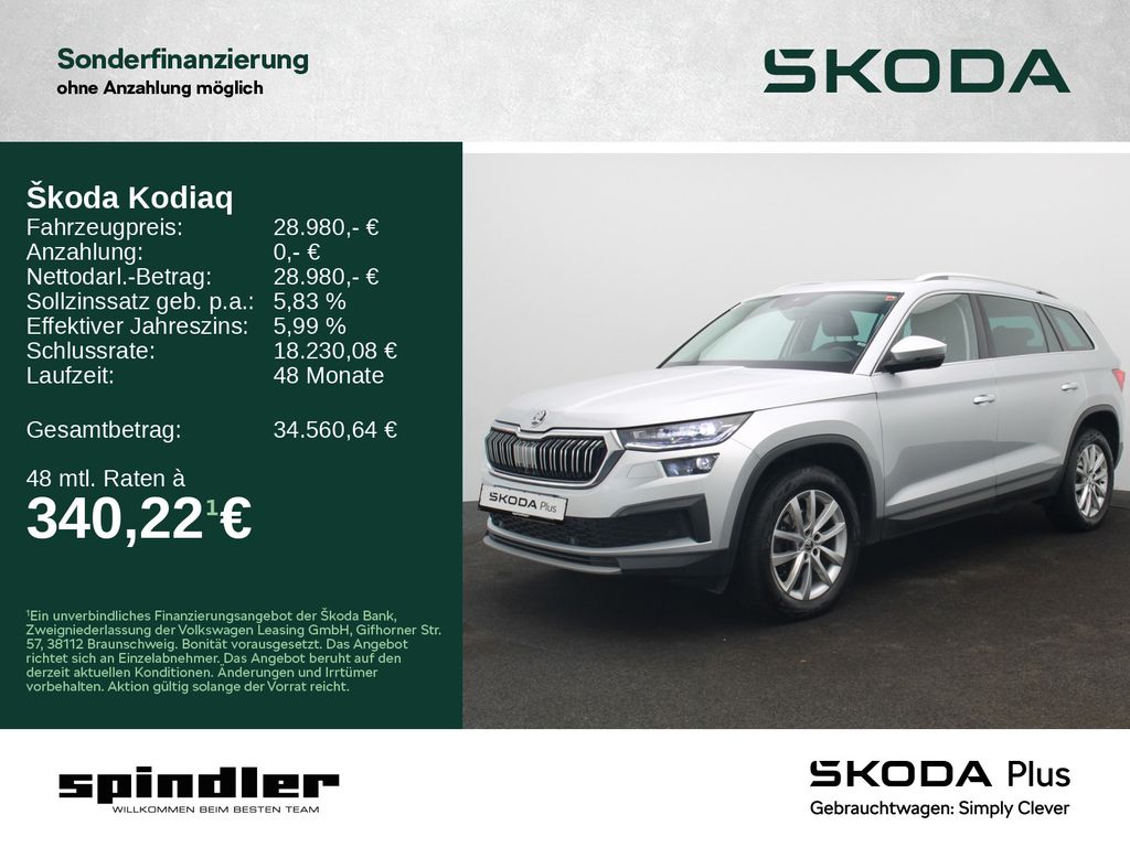 Kodiaq Style 2.0TDI DSG/ Pano, Matrix, Navi, AHK