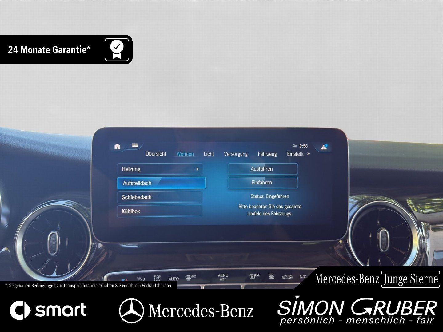 Fahrzeugabbildung Mercedes-Benz V 300 d 4M Marco Polo Küche Glasdach Standhzg