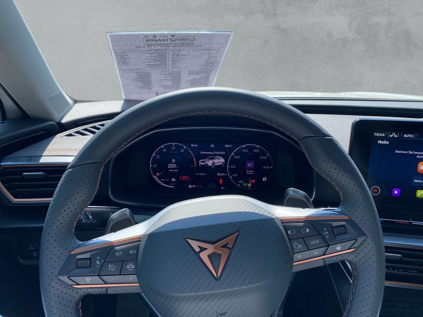 Fahrzeugabbildung CUPRA Formentor Basis 1.5 TSI EU6d digitales Cockpit L