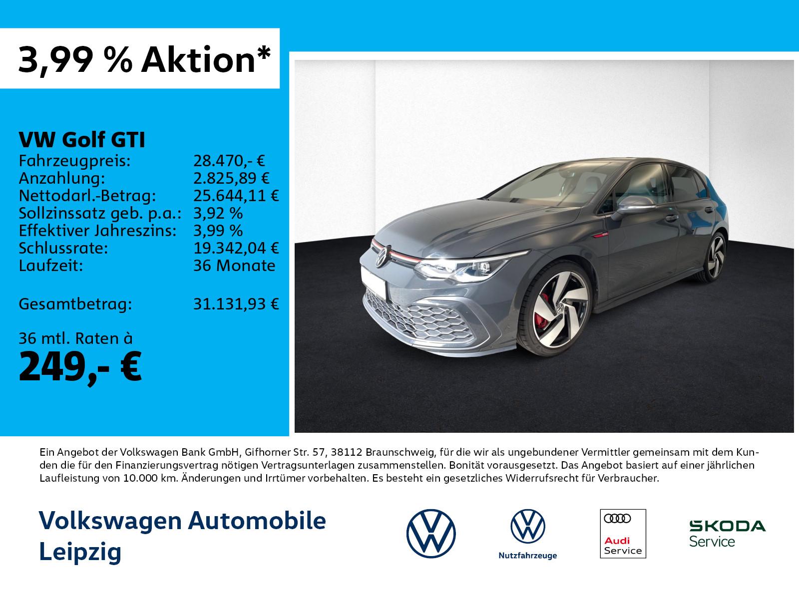 Volkswagen Golf VIII GTI 2.0 TSI DSG * AHK*LED*Navi*