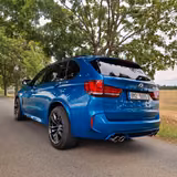 BMW X5 M (F85) 575 PS Long Beach Blue- full BMW - BMW X5 M mit Schiebedach