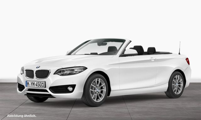 BMW 218i Cabrio Navi AHK PDC Sportsitze LED