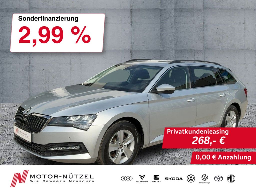 Superb Combi 1.5 TSI DSG LED+NAV+ACC+SHZ+PDC+NSW