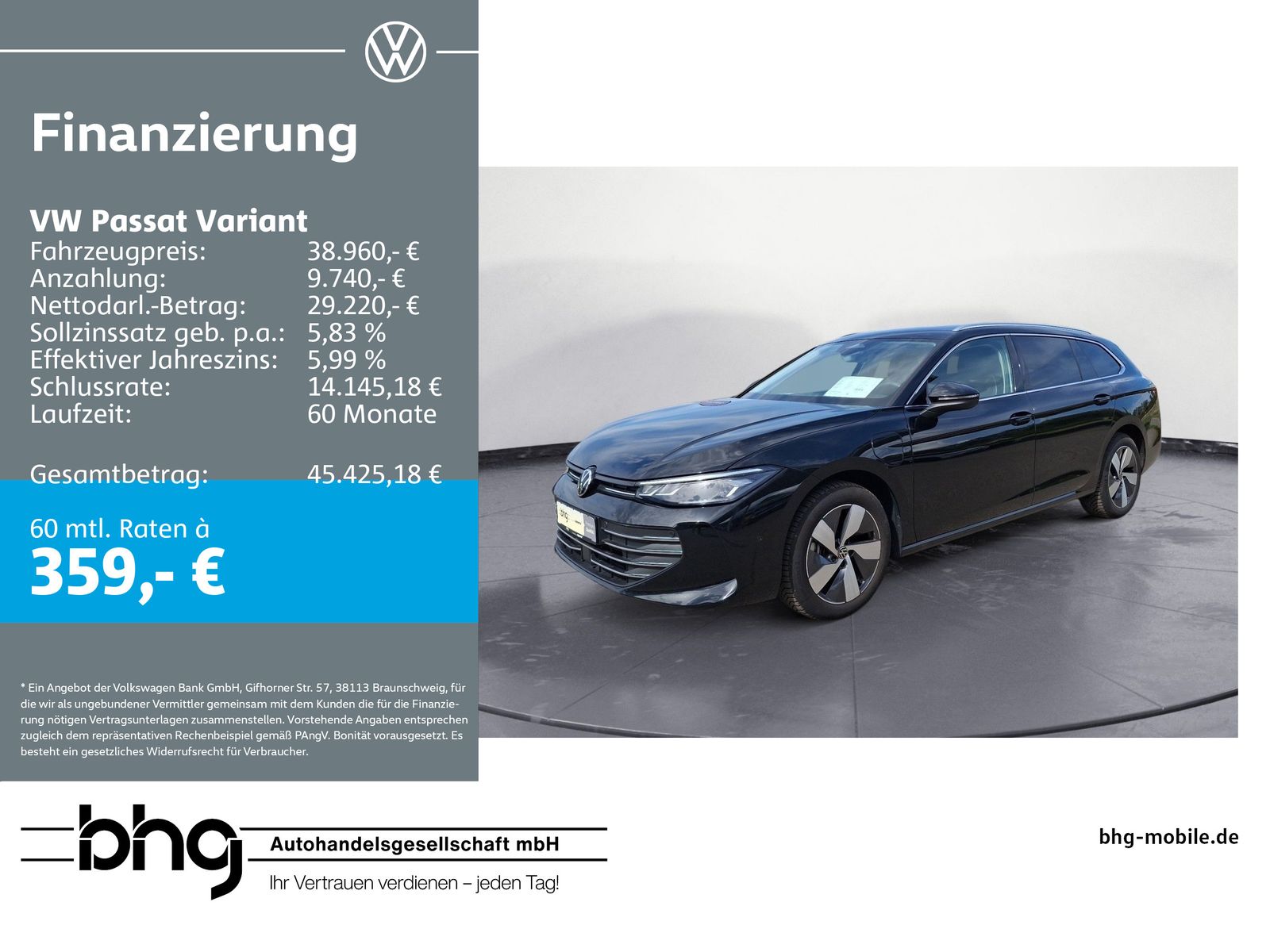 Volkswagen Passat Variant 1.5 e-Hybrid DSG Business