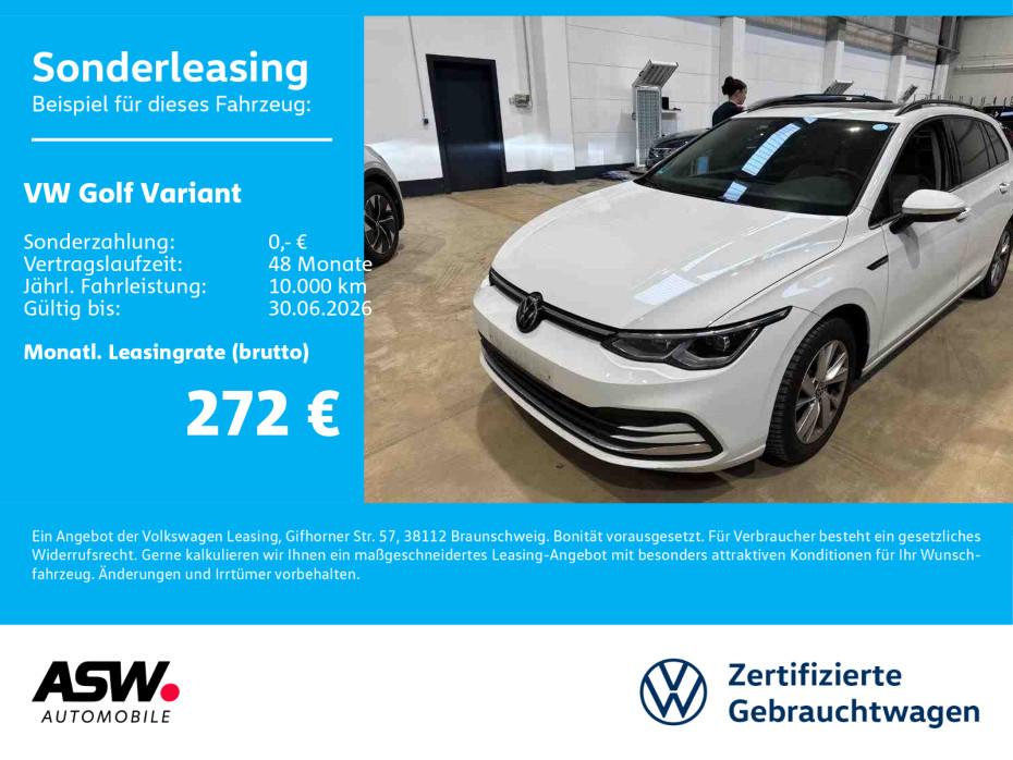 Volkswagen Golf Variant Style 2.0 TDI DSG LED Navi RFK PANO